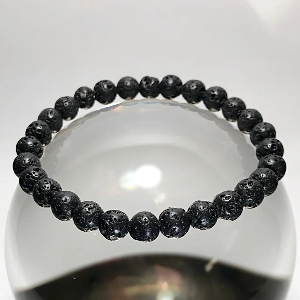 3 LEFT! Tanzania Lava Rock Oil Diffuser Bracelet!